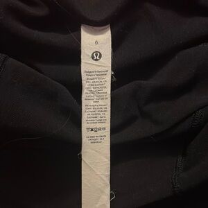 Lululemon Black Activewear Top